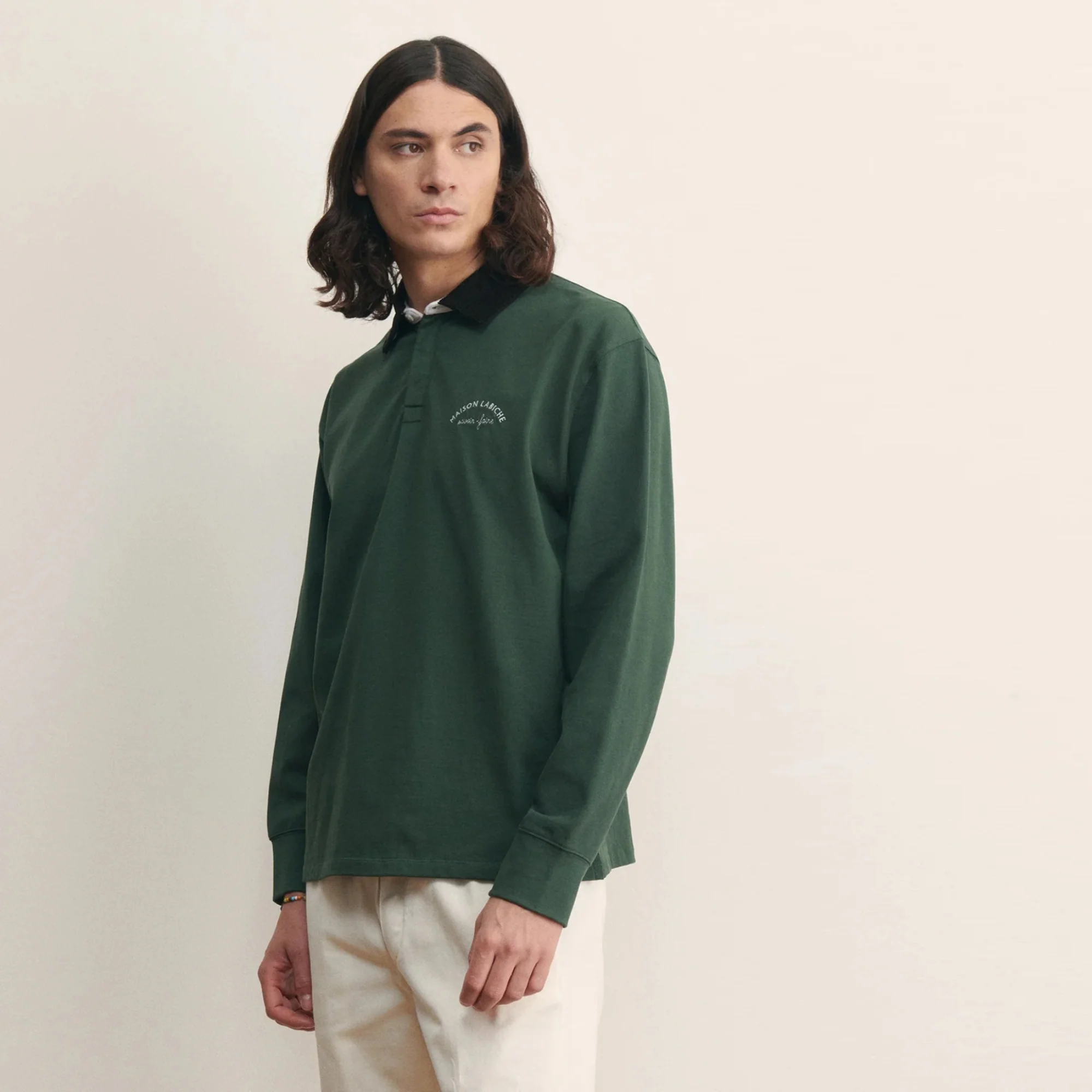 "Mini Manufacture" St Fargeau Polo (Army Green) - Image 2