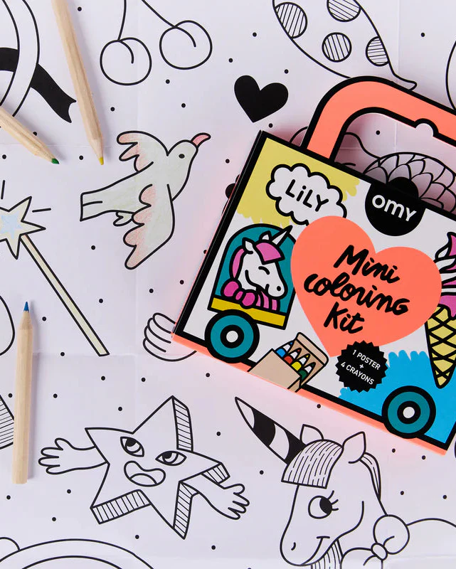 Mini Pocket Colouring (Unicorn) - Image 3