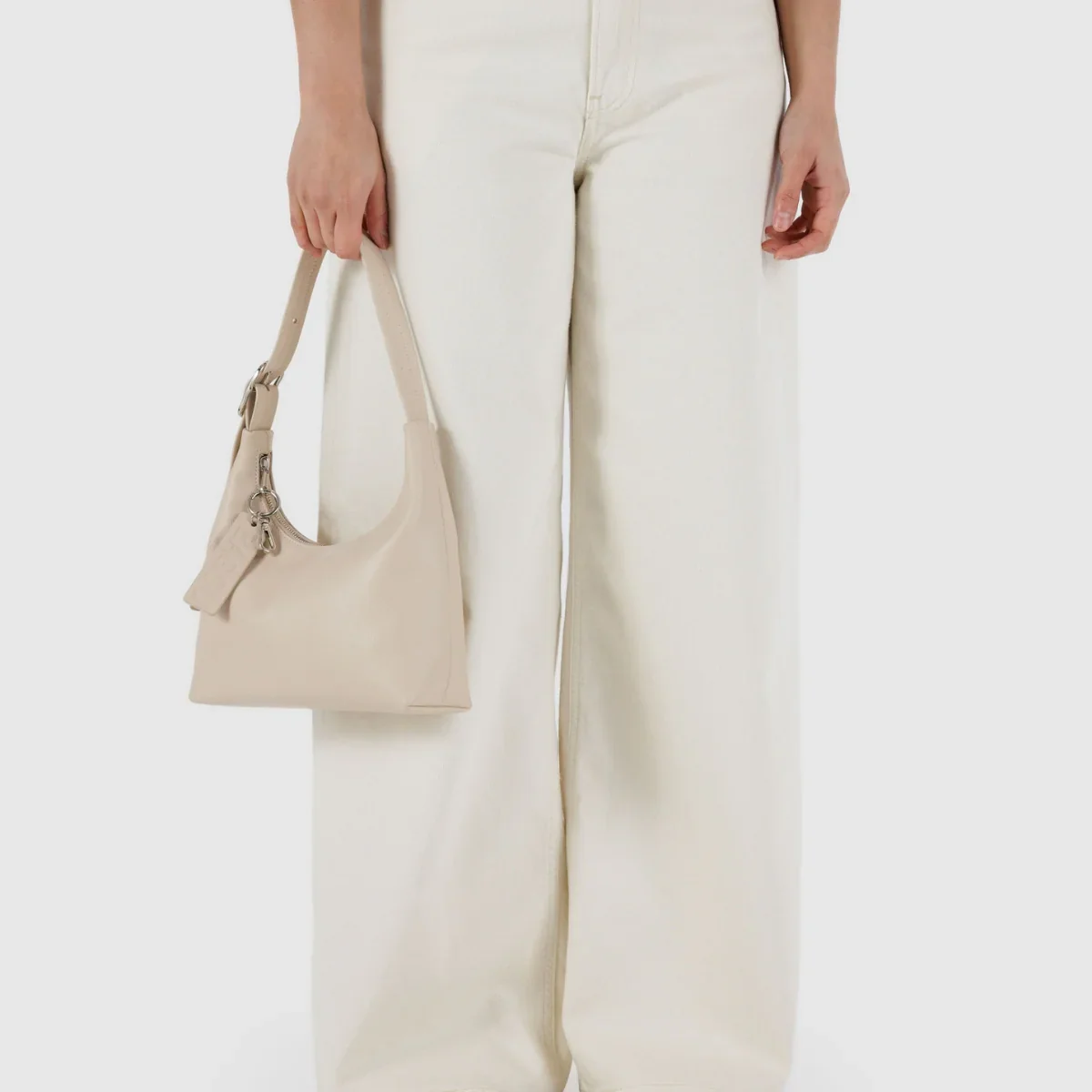 Mini Recycled Leather Shoulder Bag - Image 10