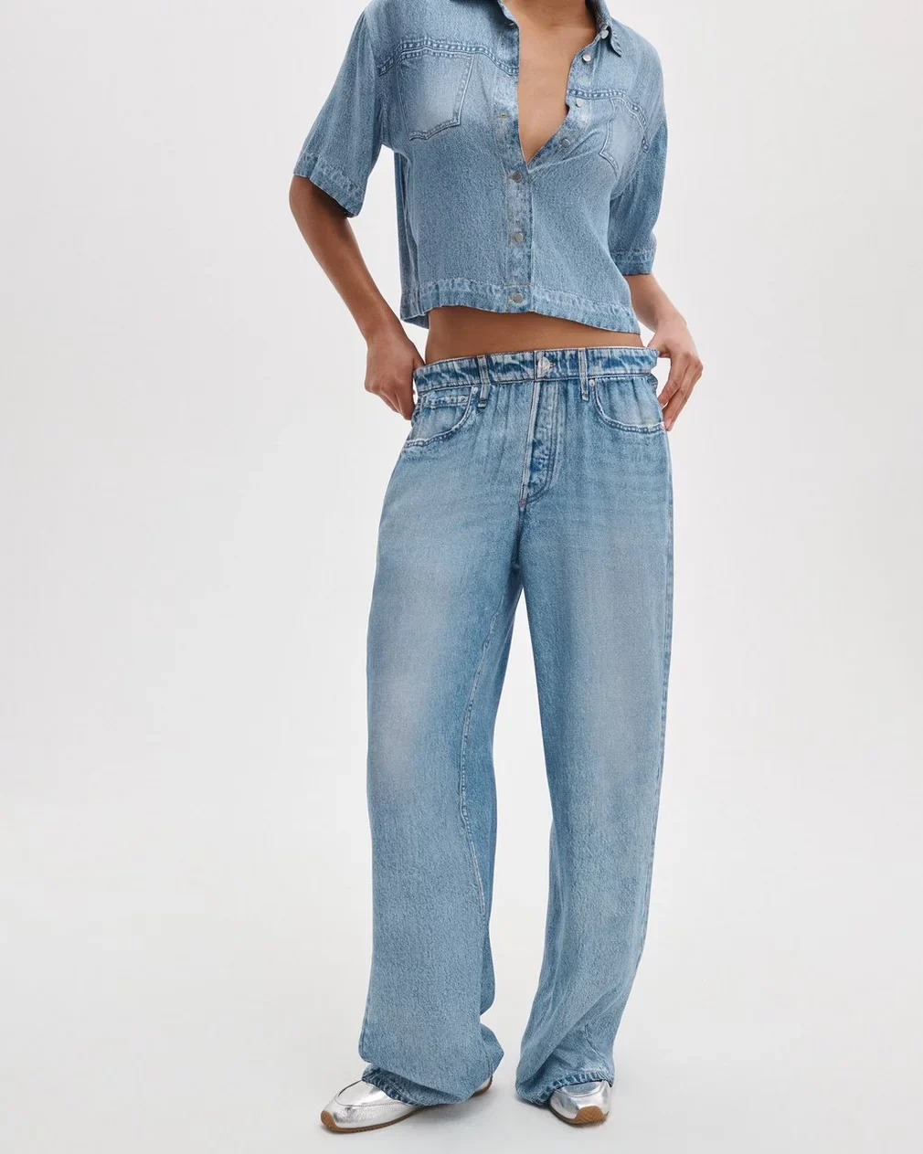 Miramar Slink Wide Leg Pull On Lounge Pants (Murray) - Image 3