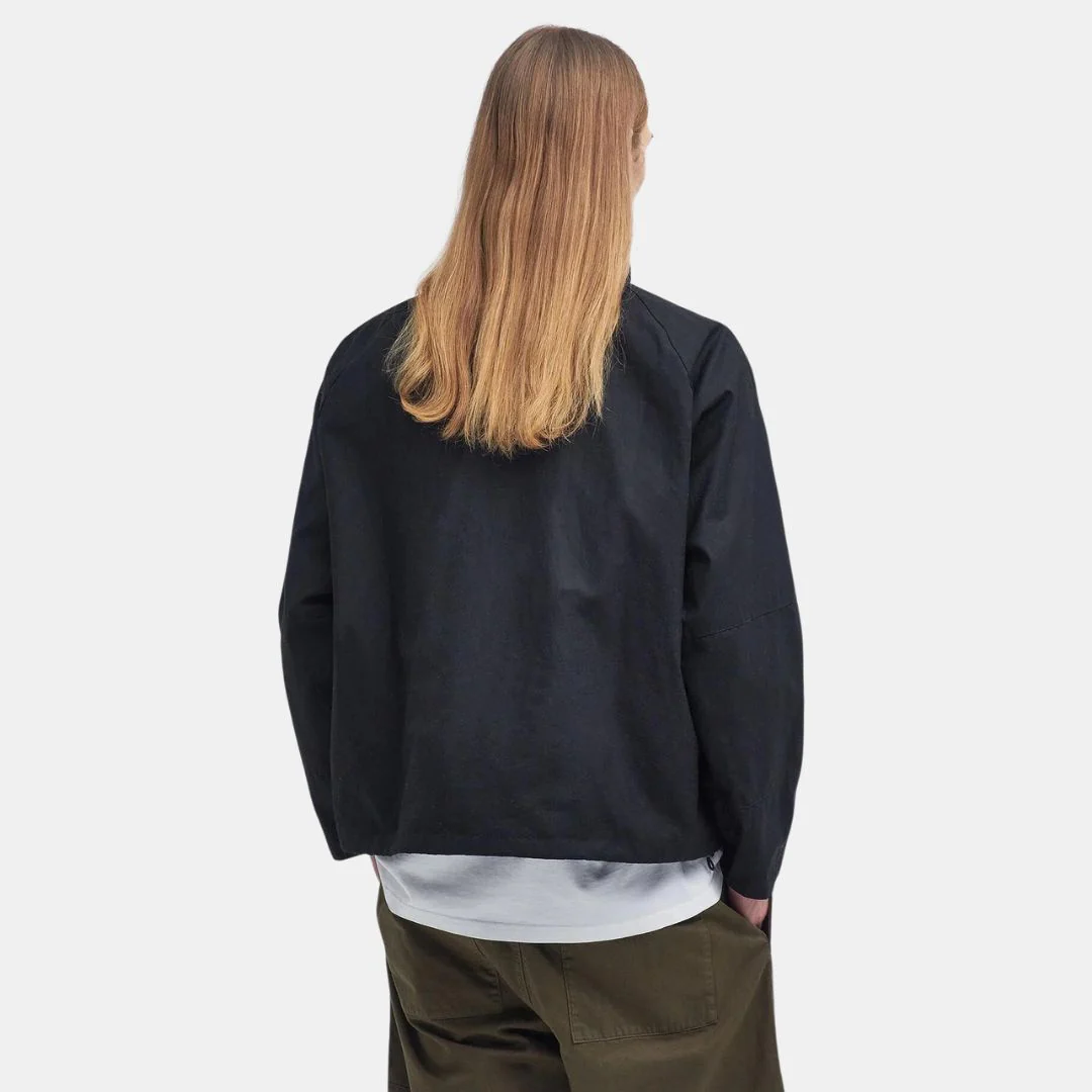 Modified Dryfly Waxed Jacket (Classic Black) - Image 2
