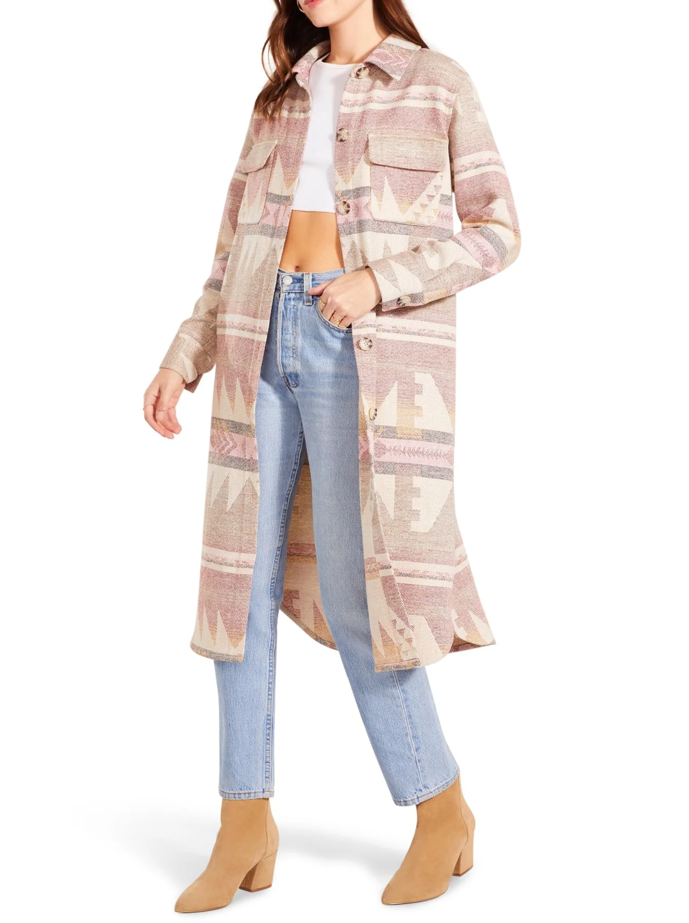 Mojave Moon Coat (Tan) - Image 2