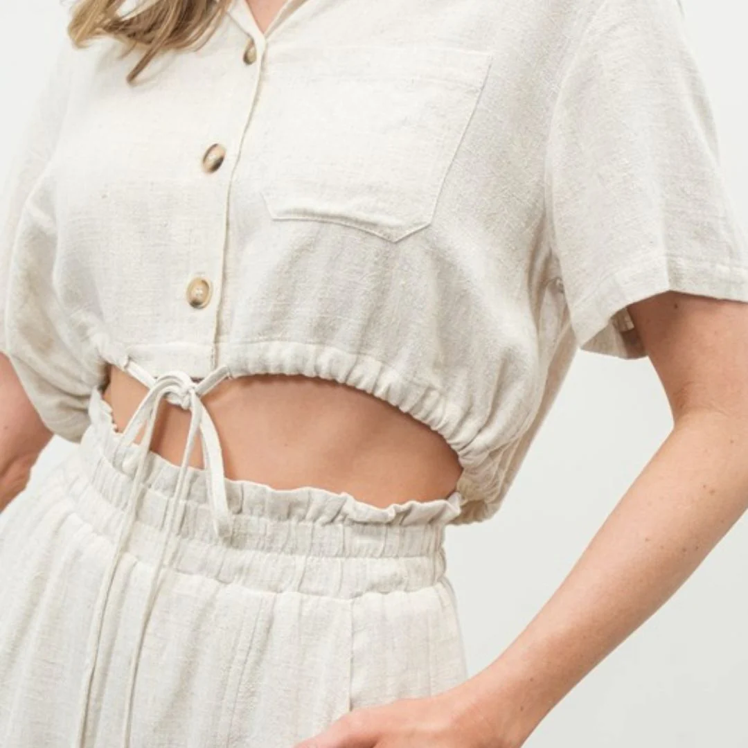 Monica Shirt (Natural) - Image 2