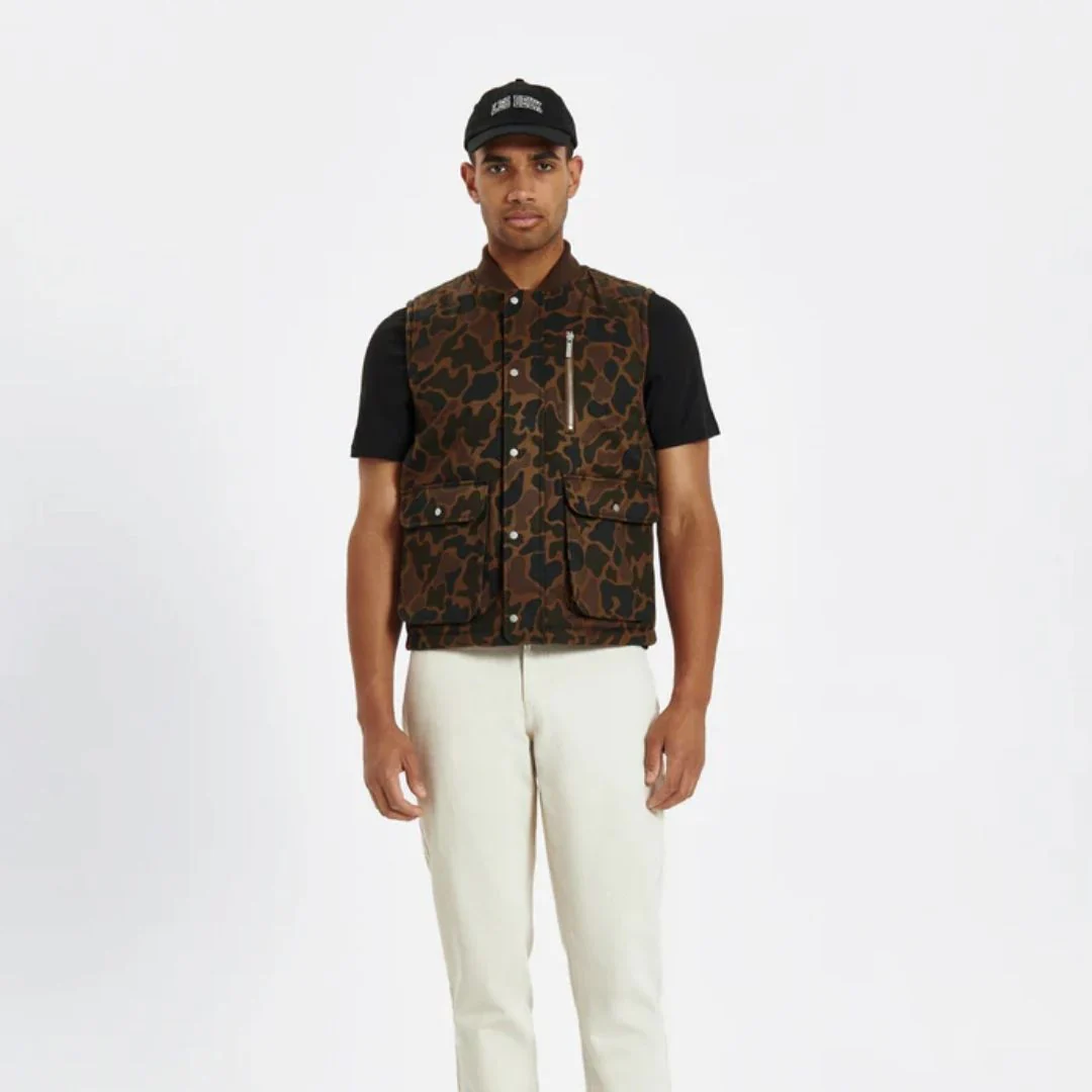 Montana Vest (Ebony Brown Urban AOP) - Image 2