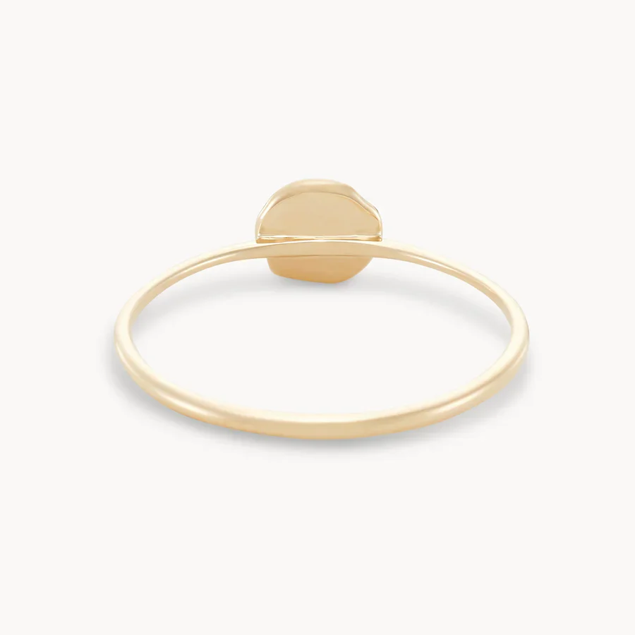 Tiny Tree of Life Ring (10K Yellow Gold) - Image 4