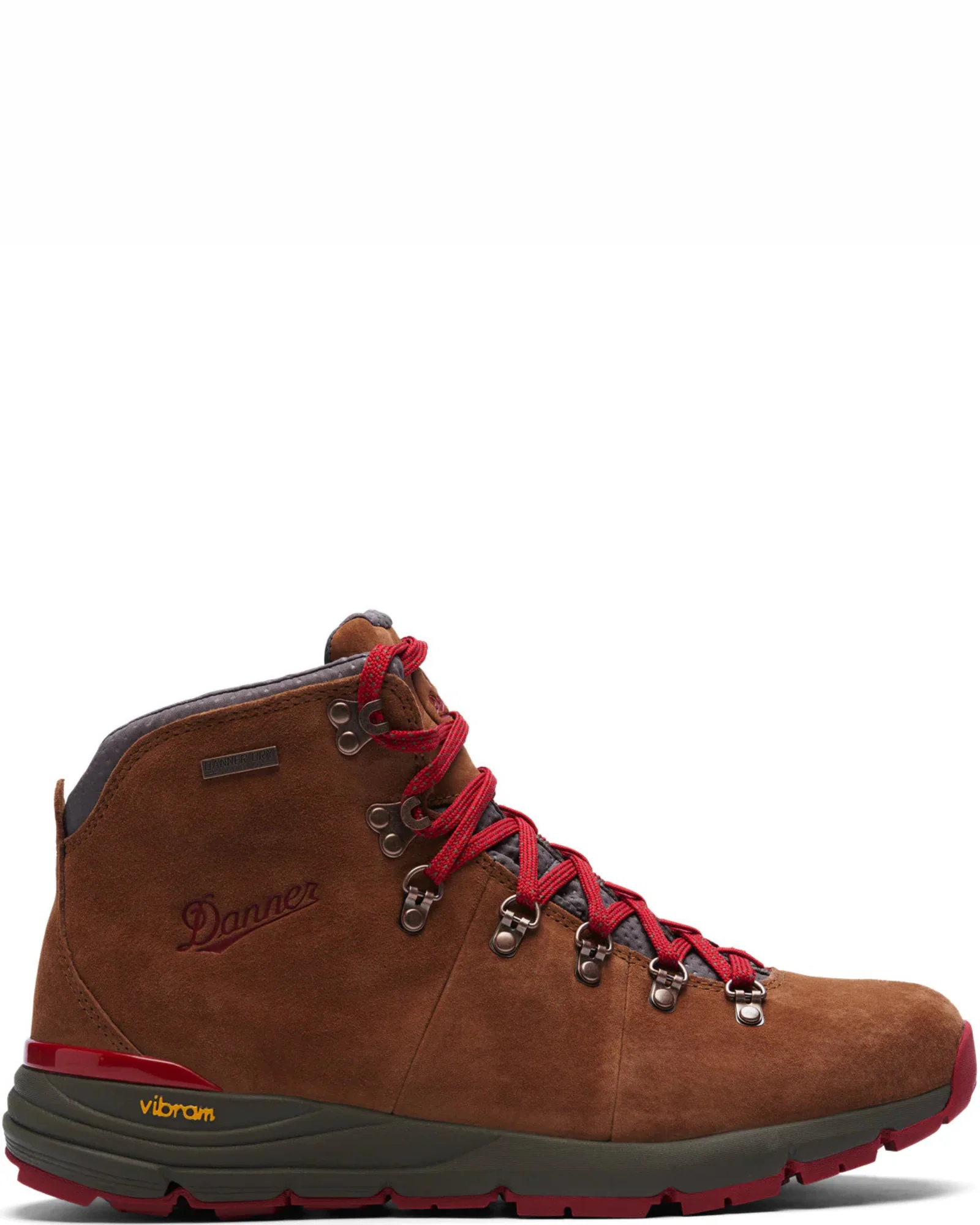 Mountain 600 4.5" Hiking Boot (Brown + Red)