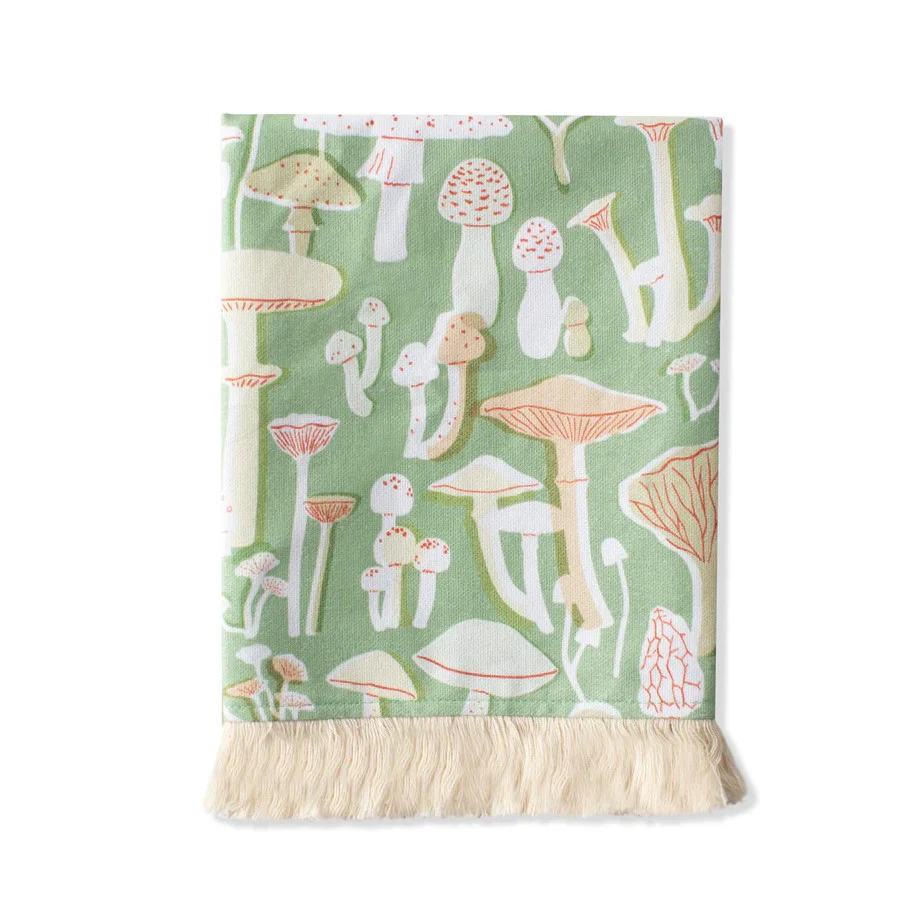 Mushrooms Tea Towel