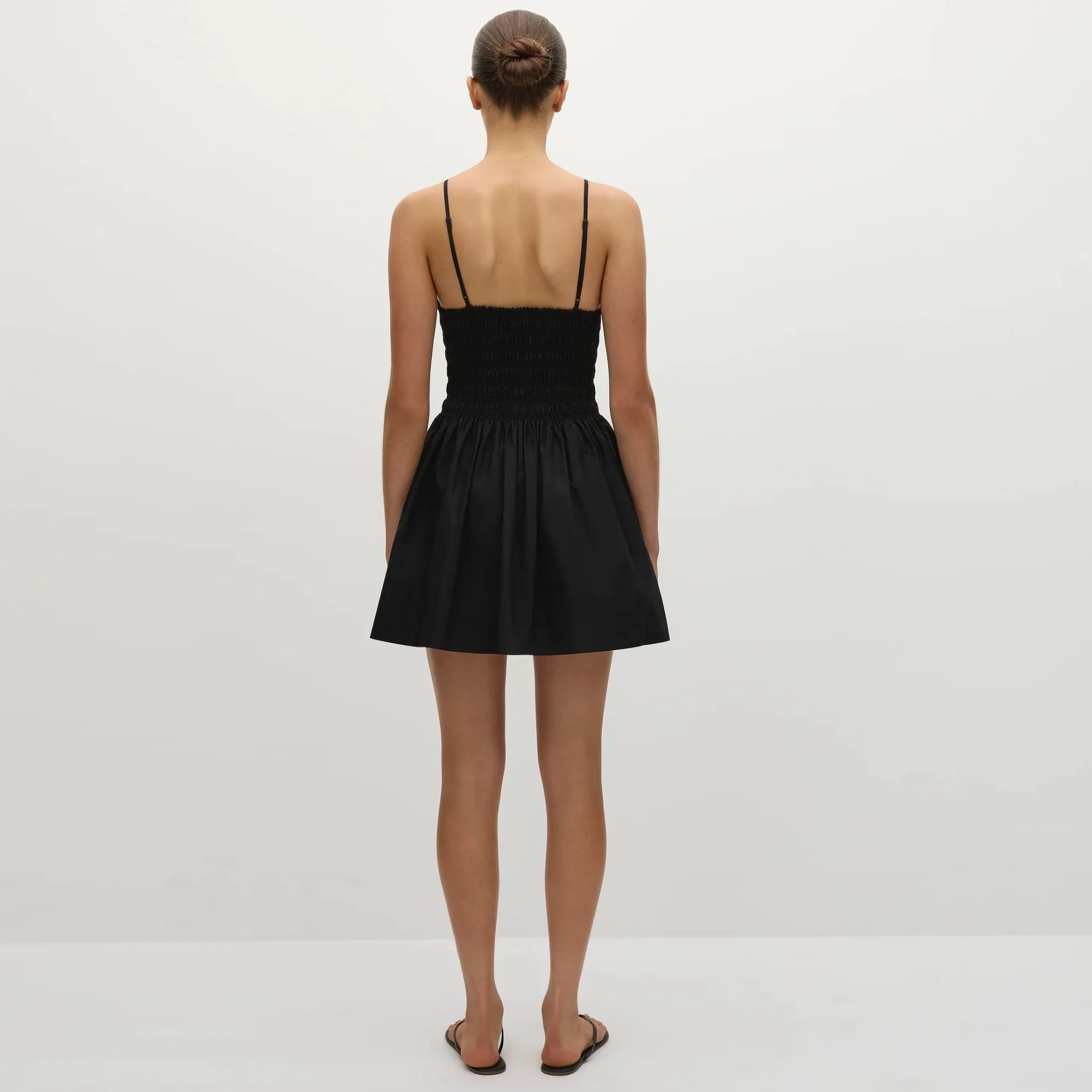 Myah Mini Dress (Black) - Image 3