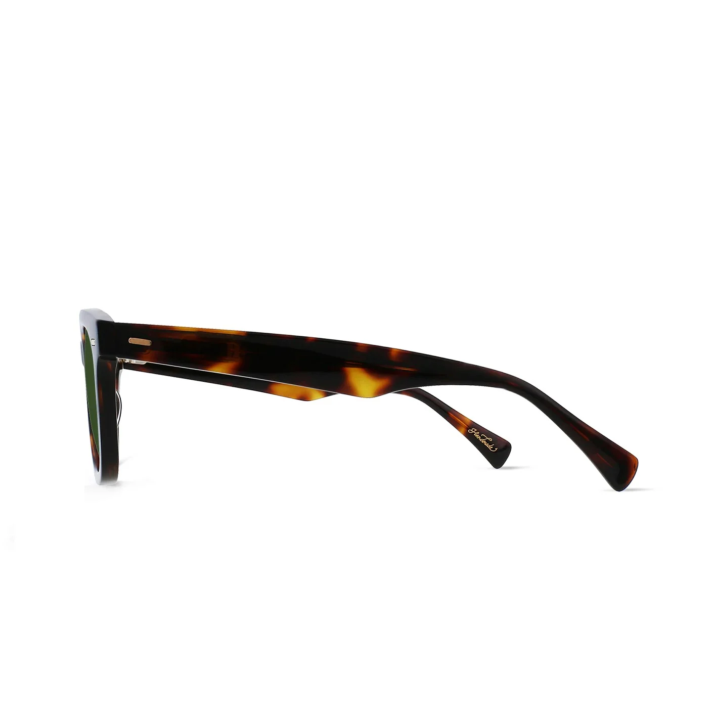 Myles Sunglasses (Kola Tortoise + Bottle Green) - Image 3