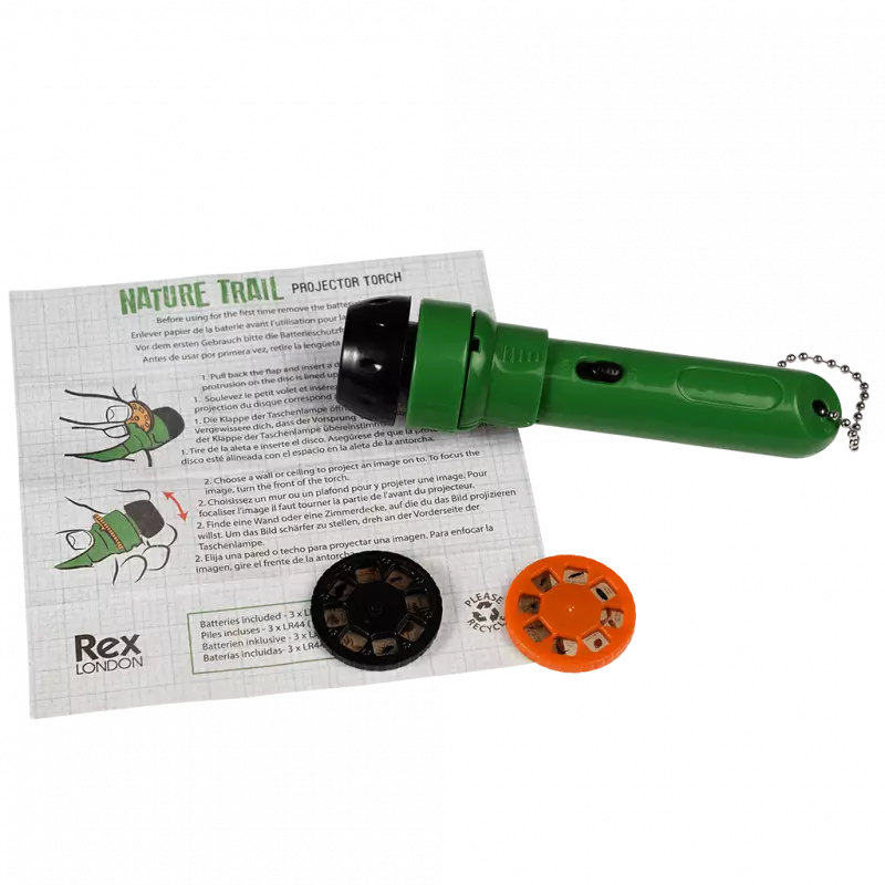 Nature Trail Bugs & Animals Projector Torch - Image 4