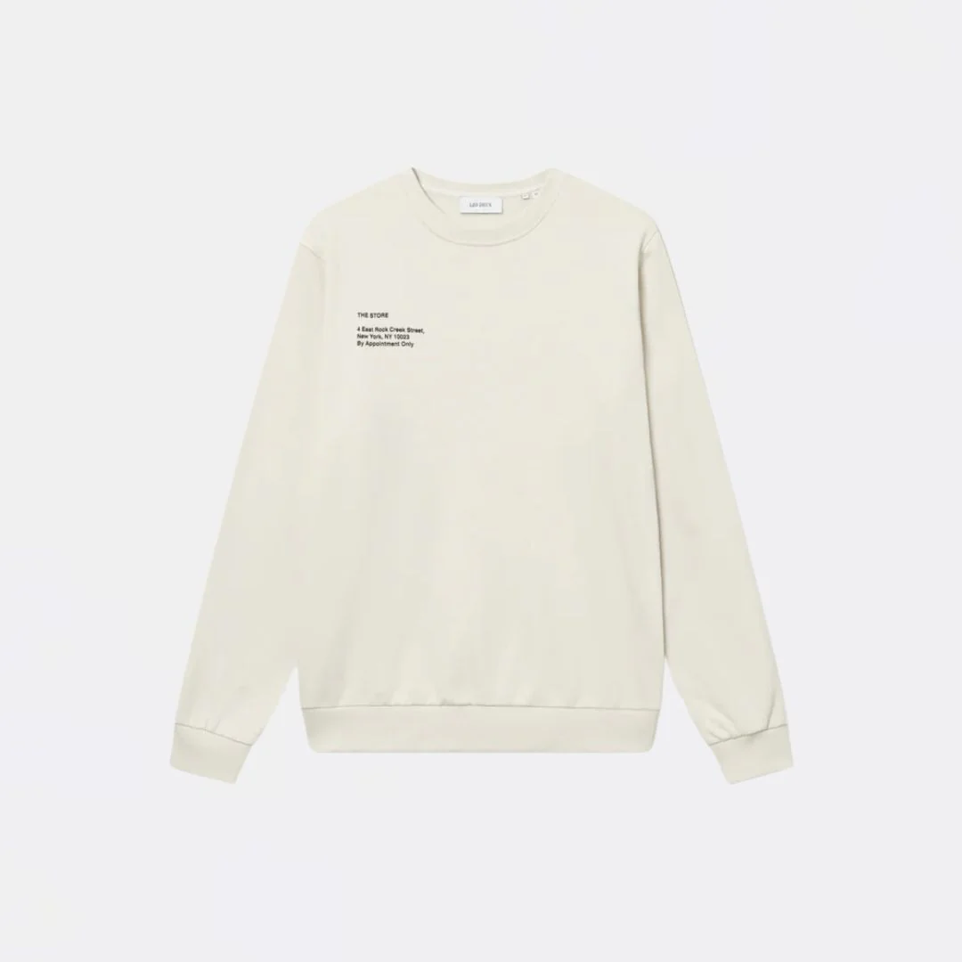 Neighborhood Sweatshirt (Ivory + Black)