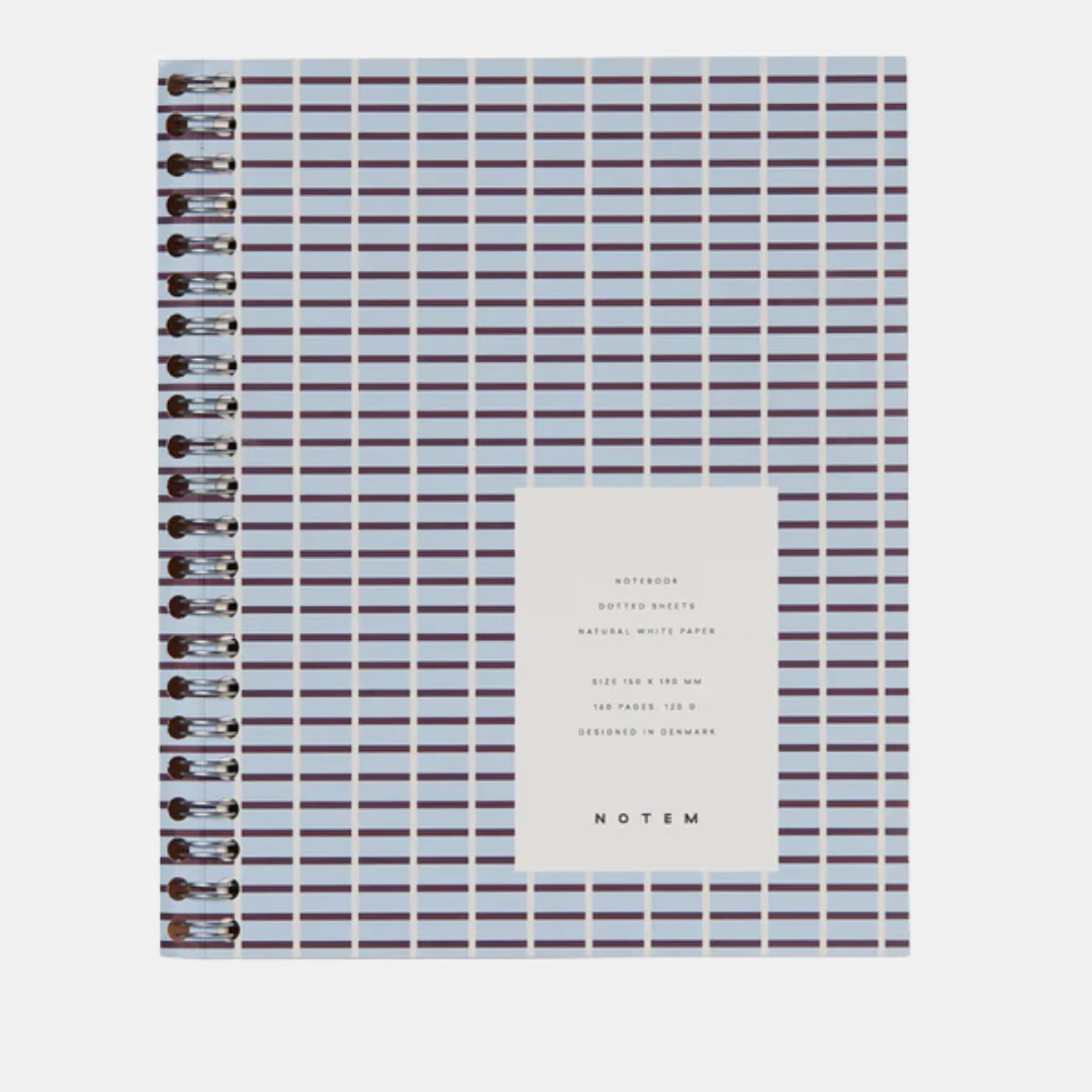 Nela Dotted Spiral Notebook (Medium)