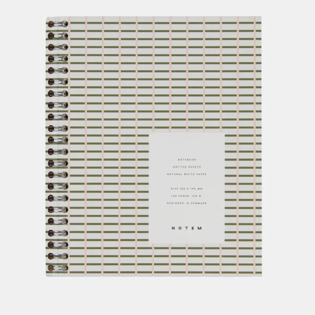 Nela Dotted Spiral Notebook (Medium) - Image 2