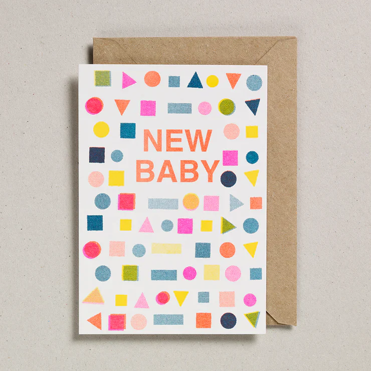 New Baby Mix Riso Card