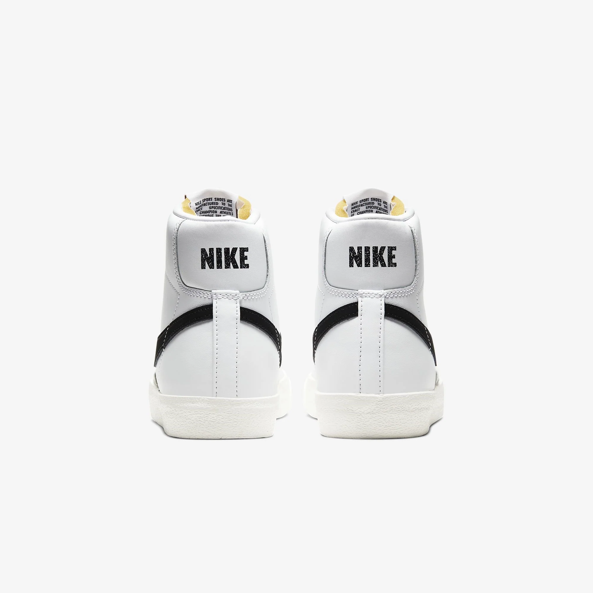 Nike Blazer Mid '77 Vintage (White + Black) - Image 4