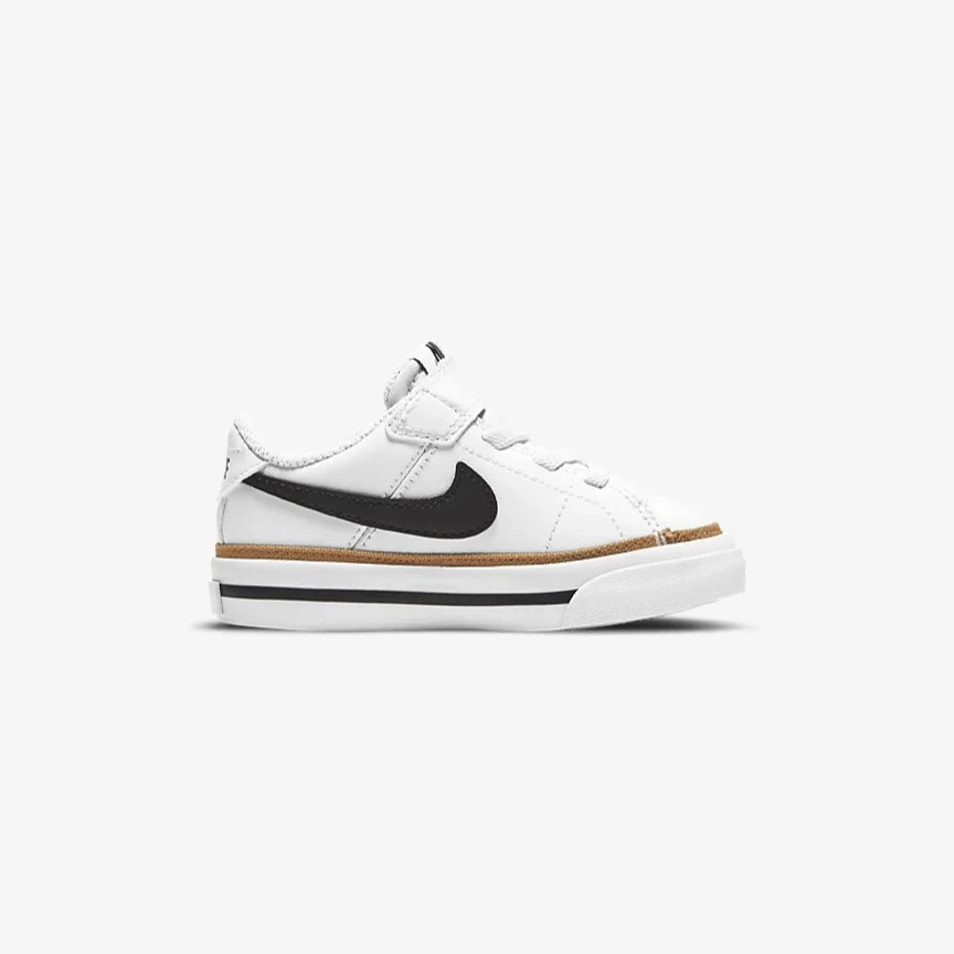 Nike Court Legacy (White + Black Desert Ochre) - Image 3