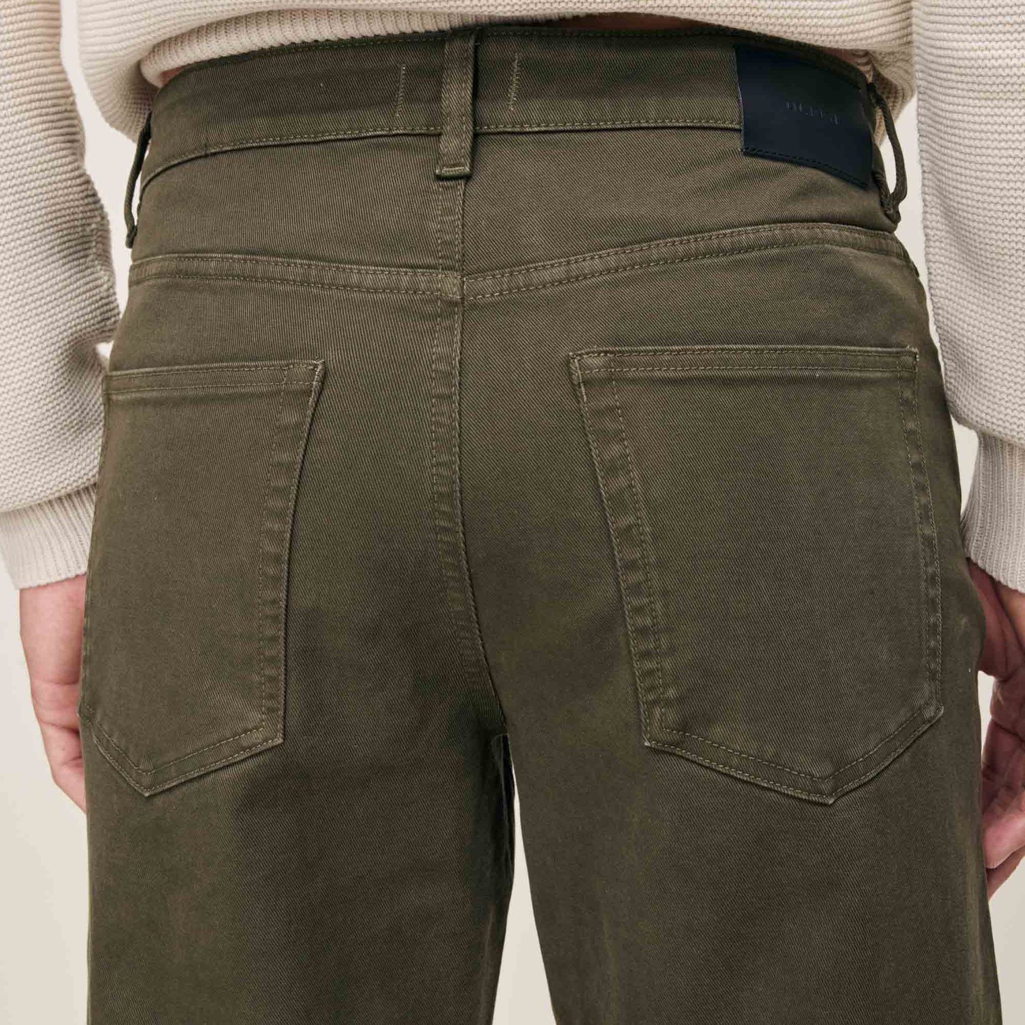 Noah Straight Jean (Military Green) - Image 6
