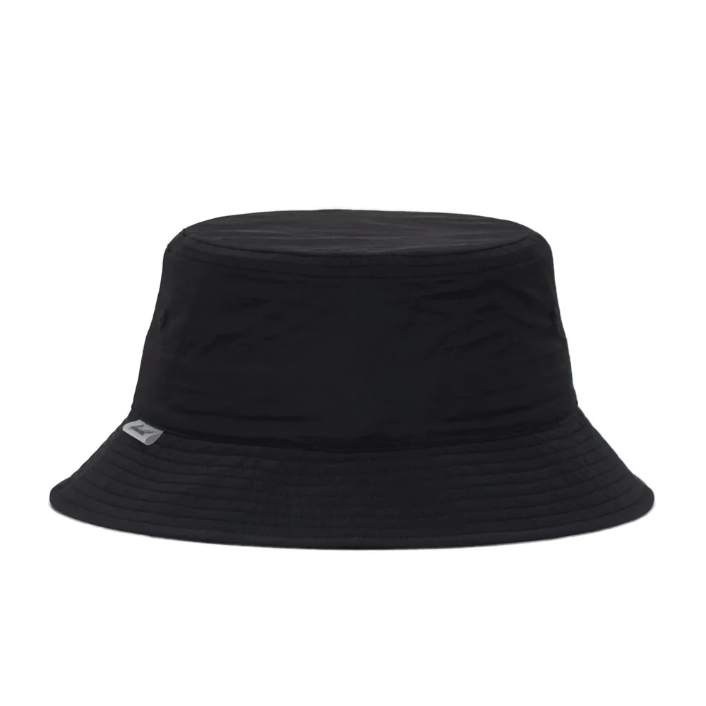 Norman Nylon Bucket Hat (Black) - Image 2