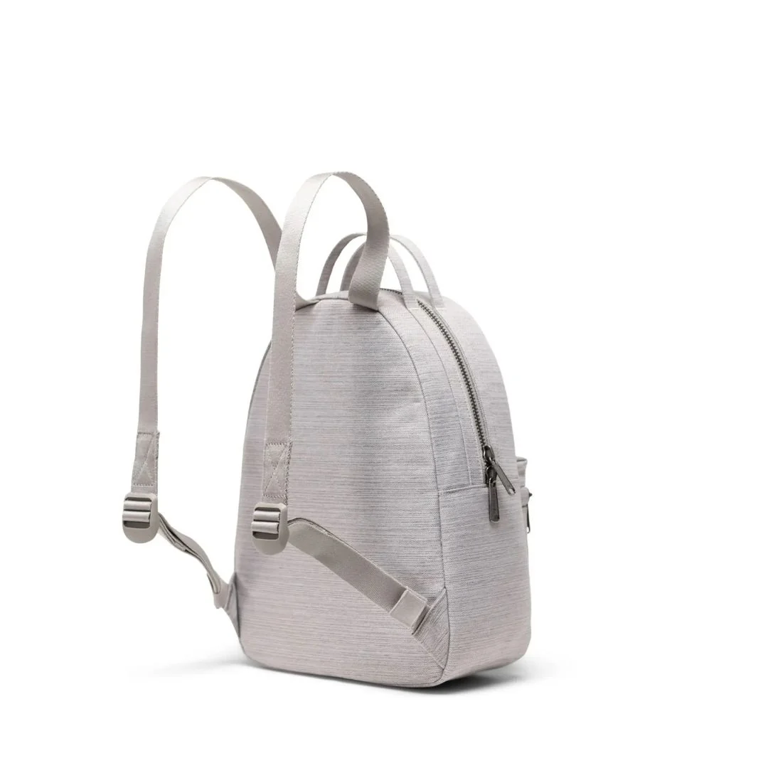Nova Mini Backpack (Light Grey Crosshatch) - Image 2