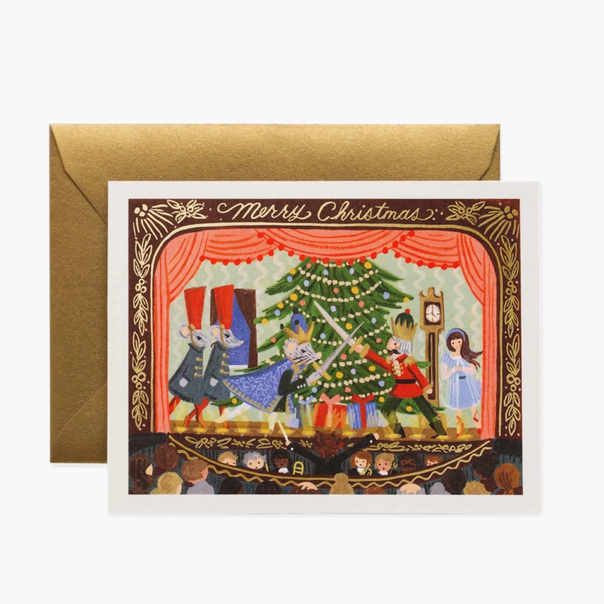 Nutcracker Christmas Card