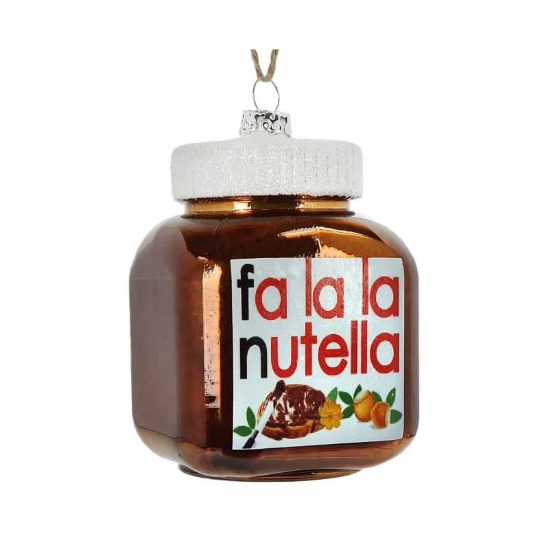 Nutella Glass Ornament