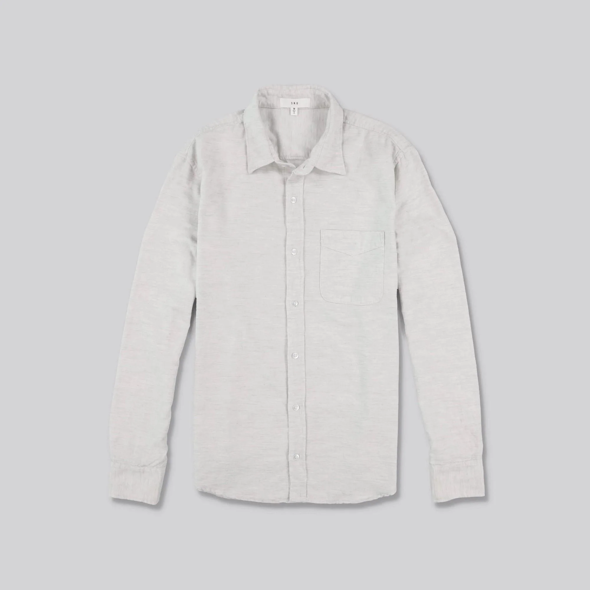 Oatmeal Flannel Shirt (Oat)