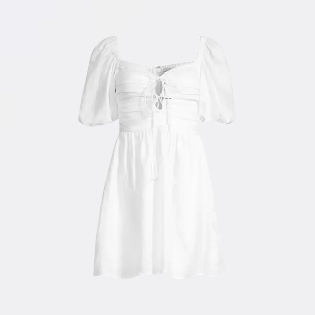 Odelia Mini Dress (White)