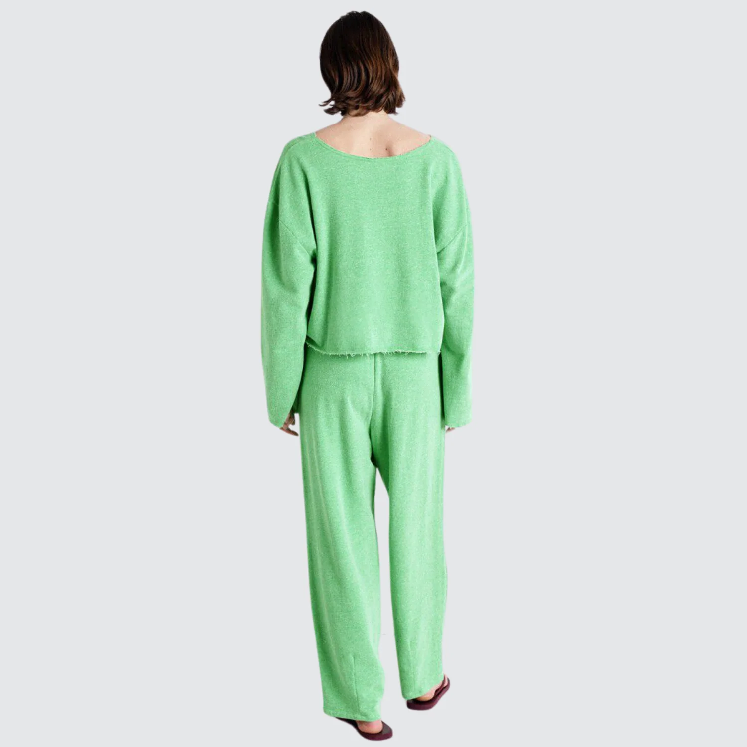 Ofybow Sweatshirt (Melange Watercress) - Image 2