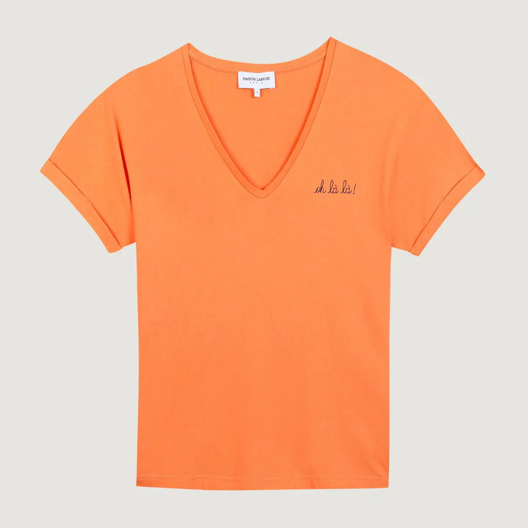 "Oh La La" Château T-Shirt (Musk Melon)