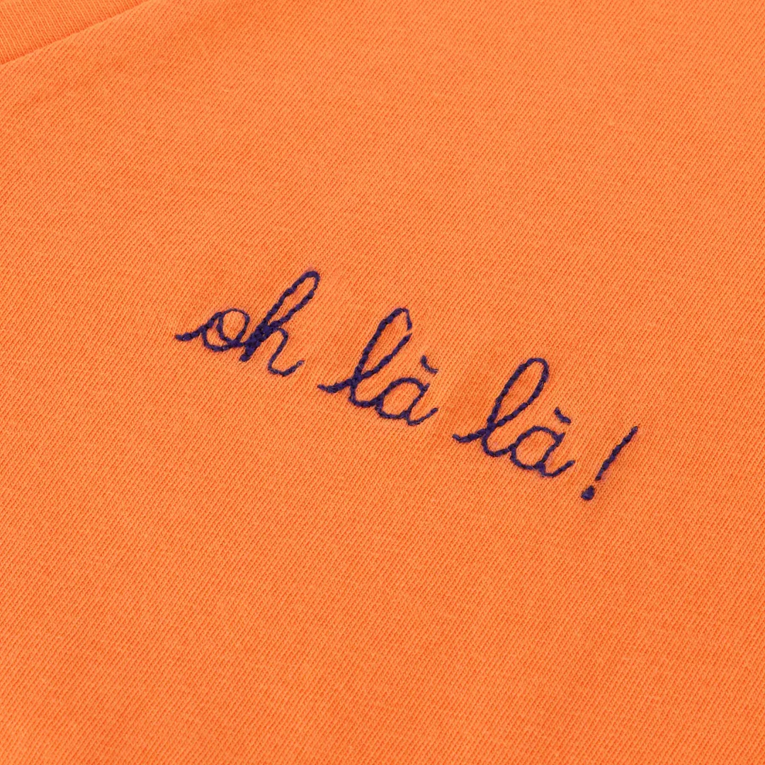 "Oh La La" Château T-Shirt (Musk Melon) - Image 2