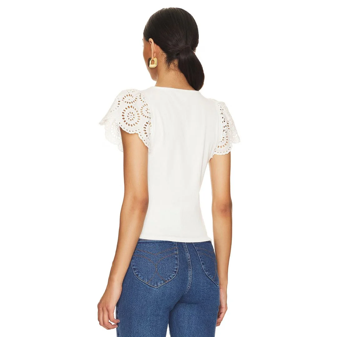 Olina Top (White) - Image 2