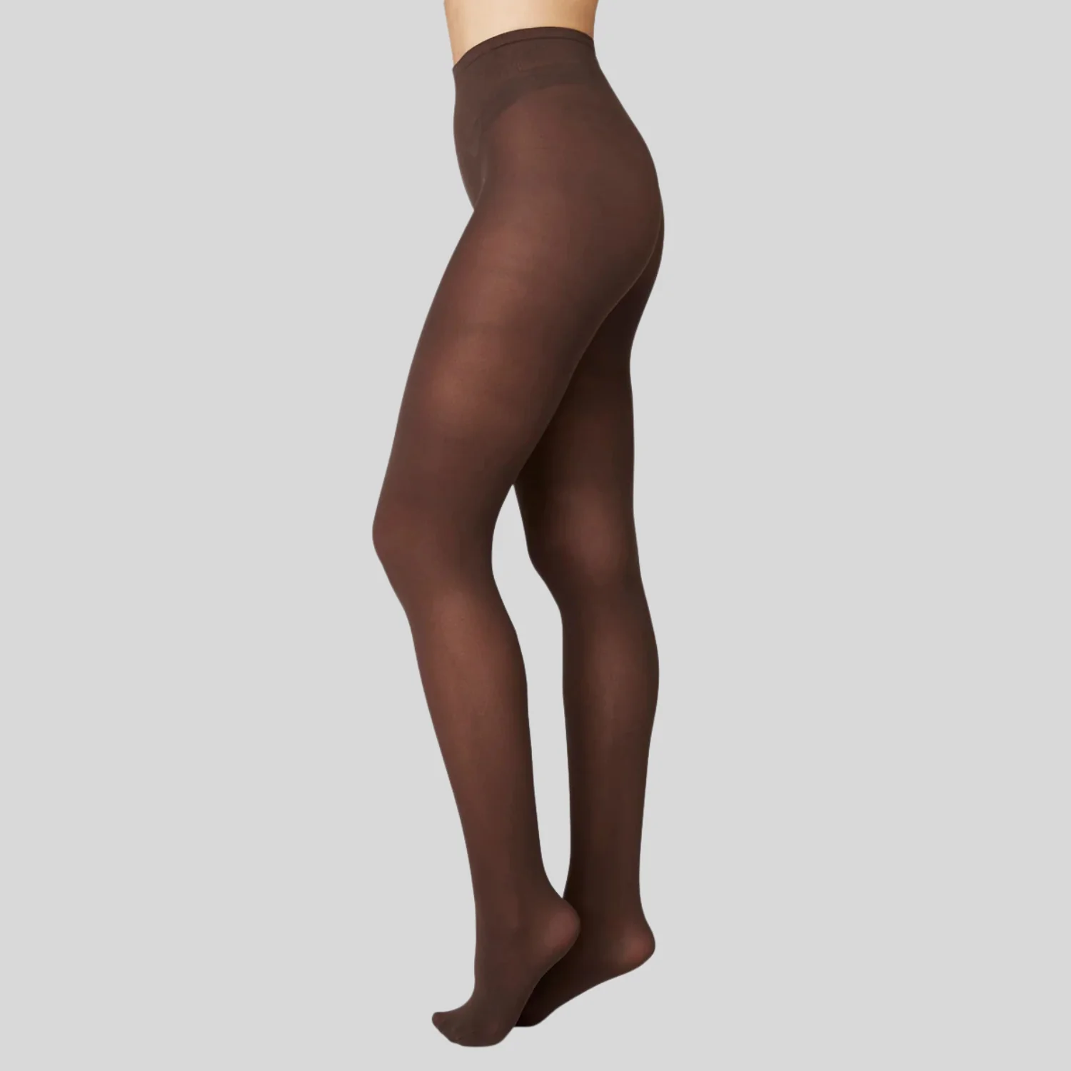 Olivia Premium Tights (Dark Brown)