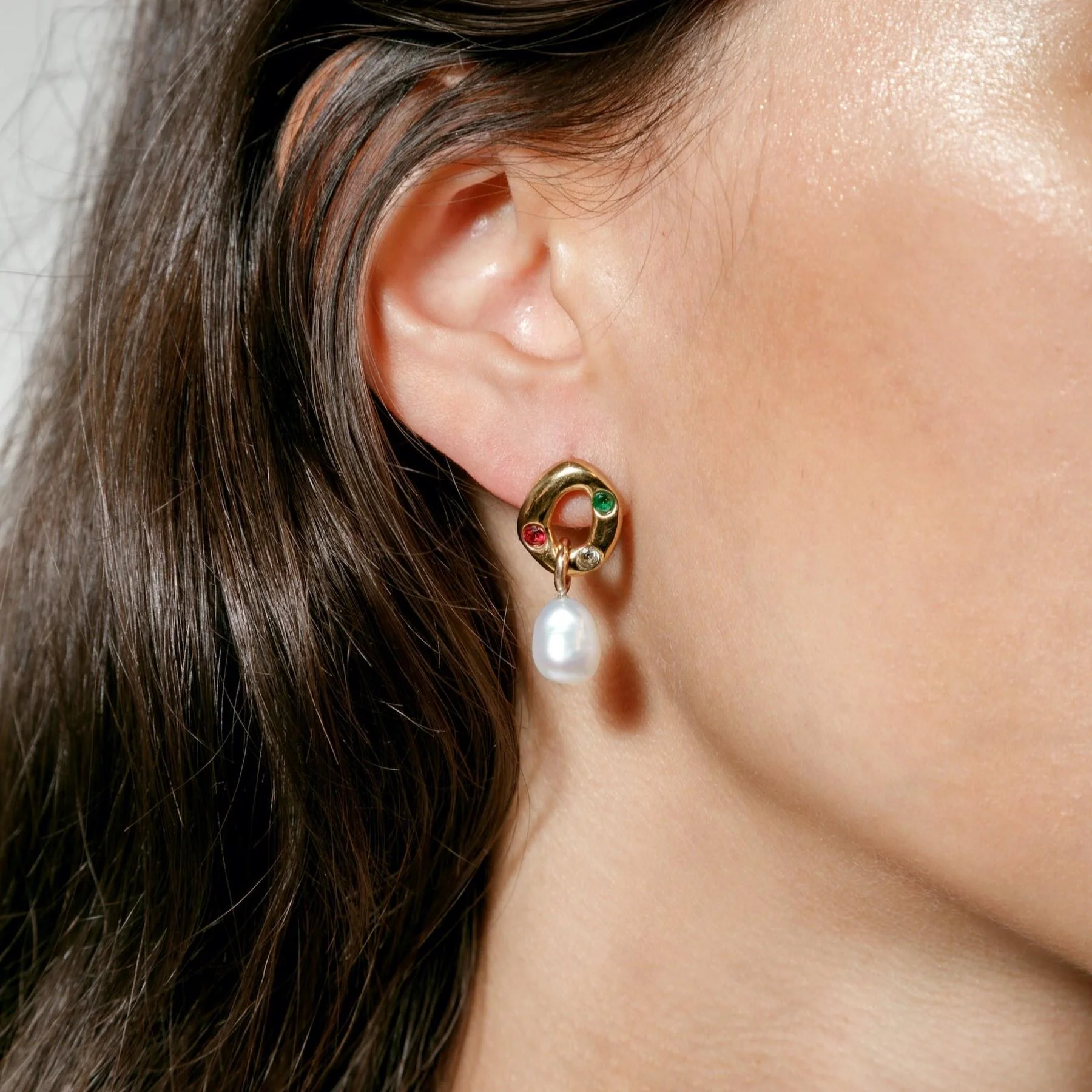 Ophelia Earrings (Gold) - Image 2