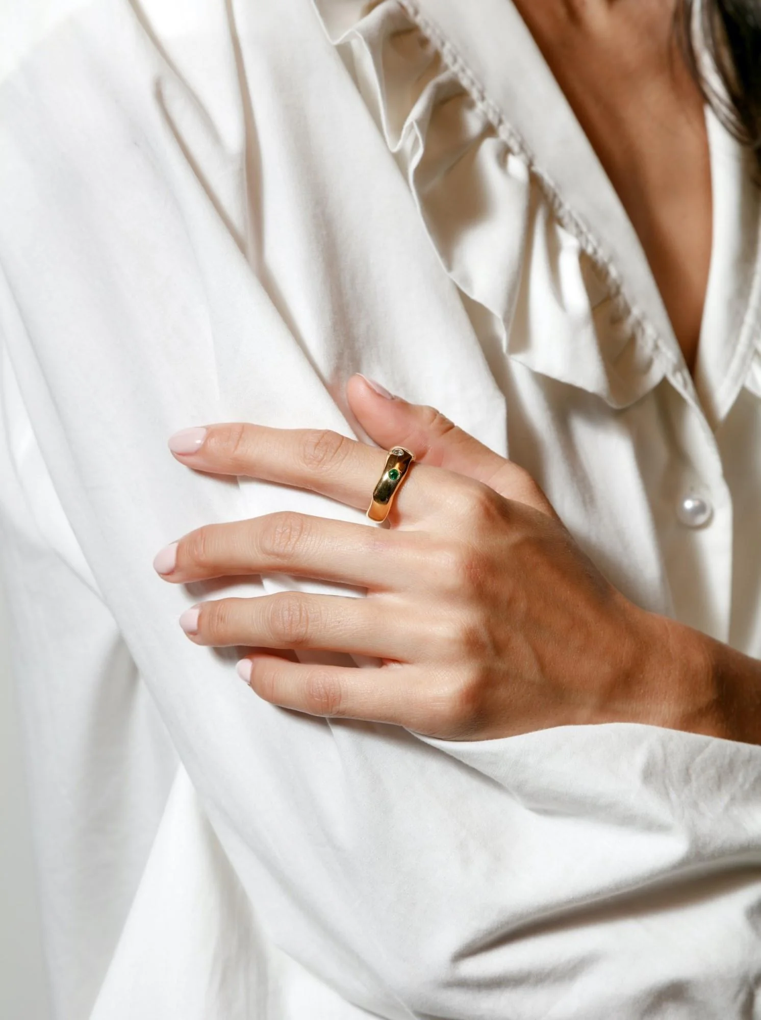 Ophelia Ring (14K Gold Plated) - Image 3