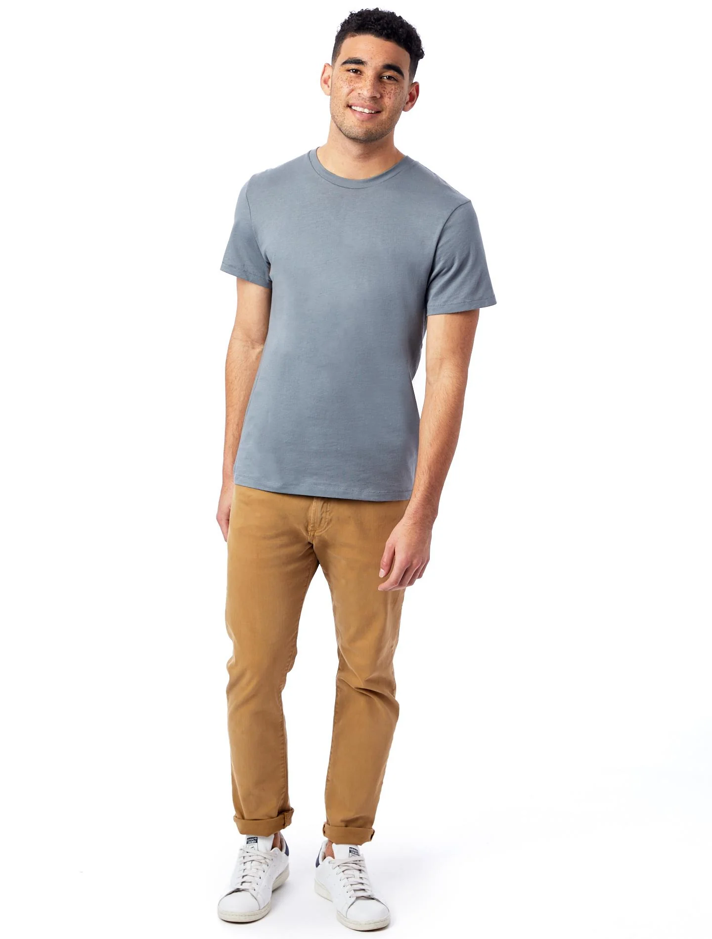 Organic Crew T-Shirt (Earth Ocean) - Image 4