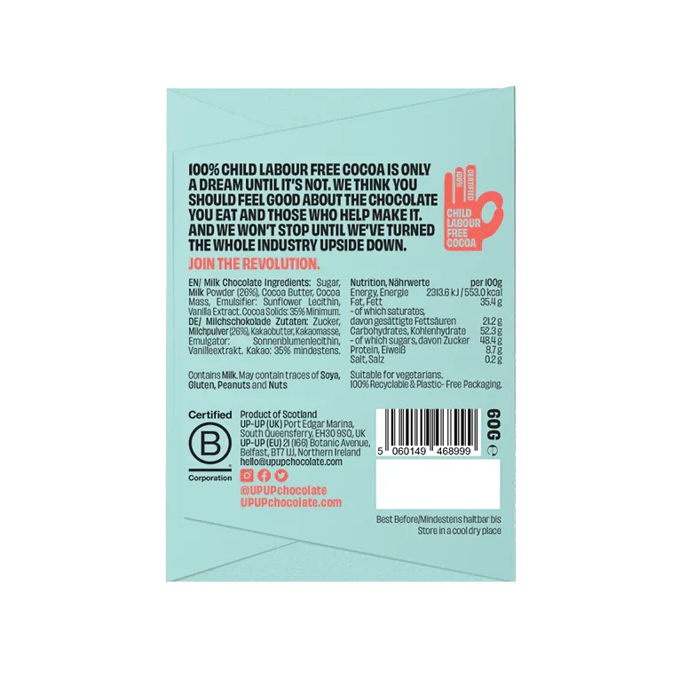 Original Milk Chocolate Bar (60g) - Image 2