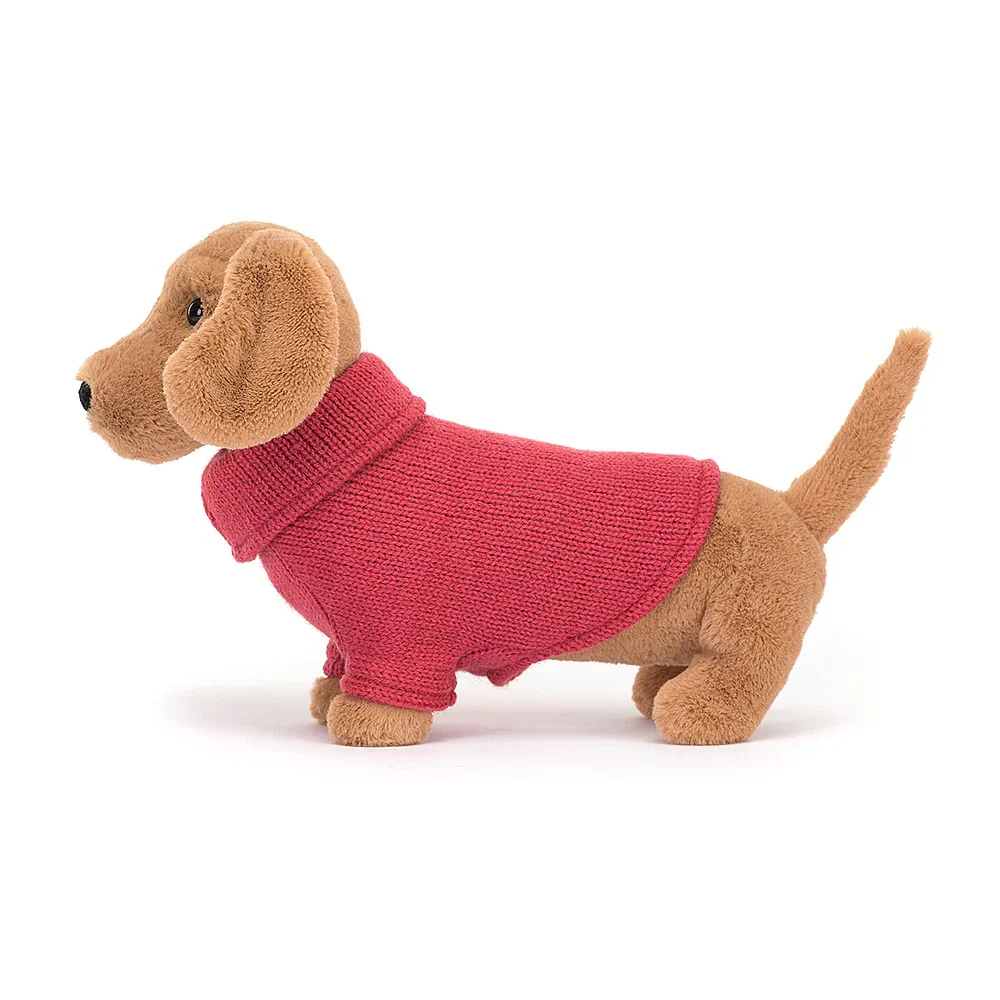 Sweater Sausage Dog (Pink) - Image 2
