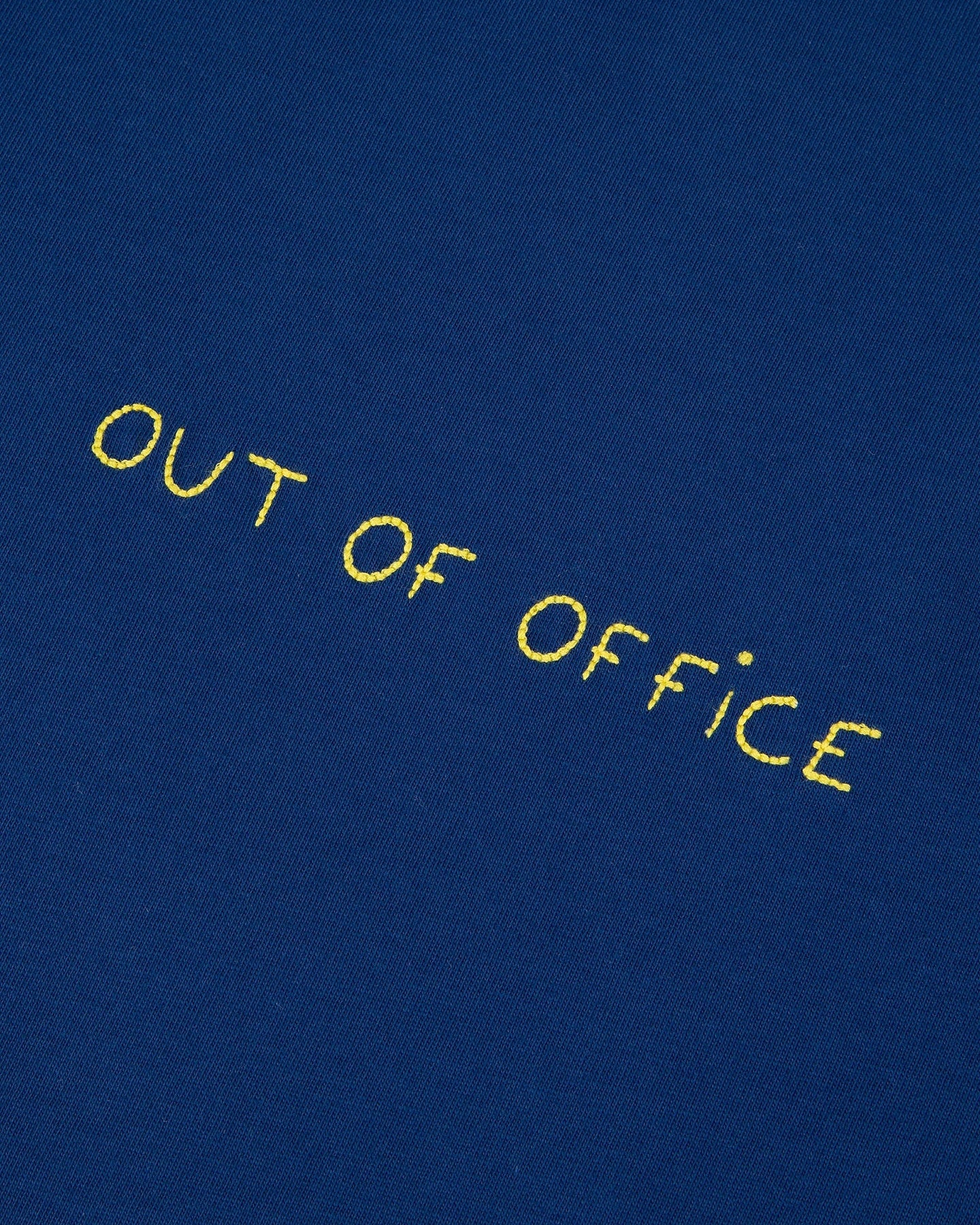 "Out of Office" Popincourt T-Shirt (Deep Ultramarine) - Image 3