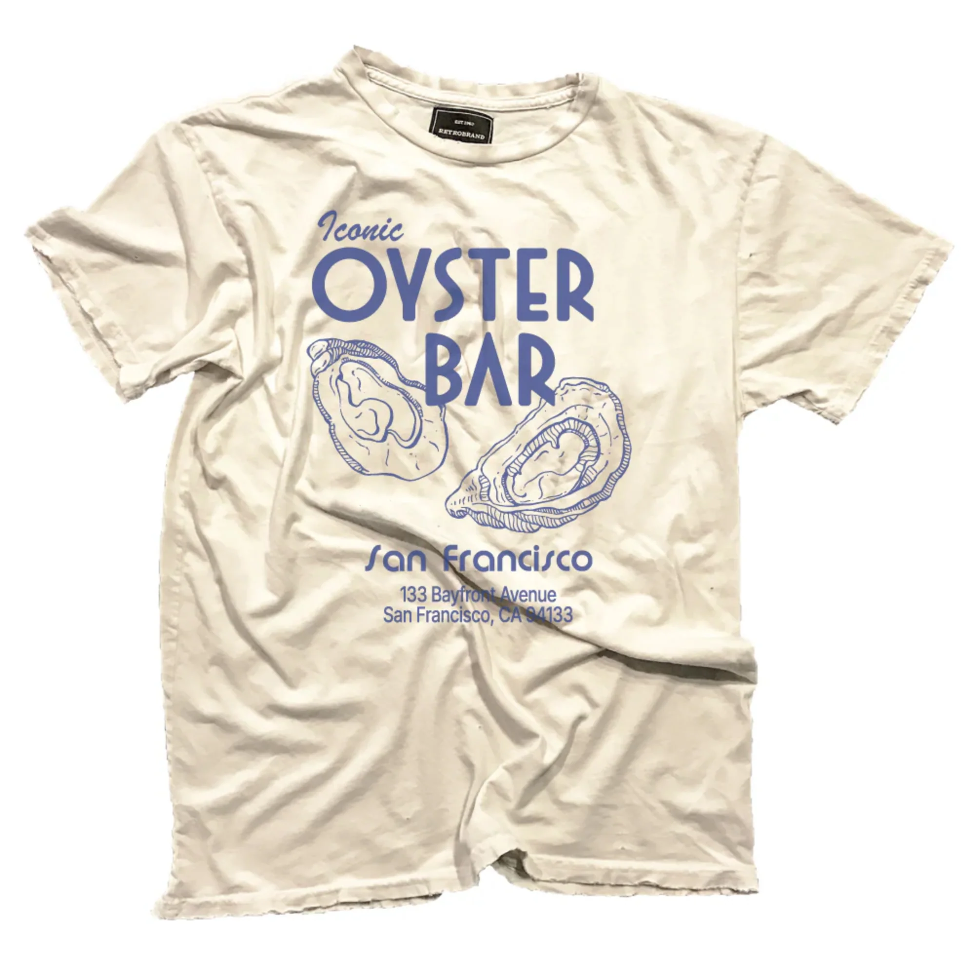 Oyster Bar Tee (Antique White)