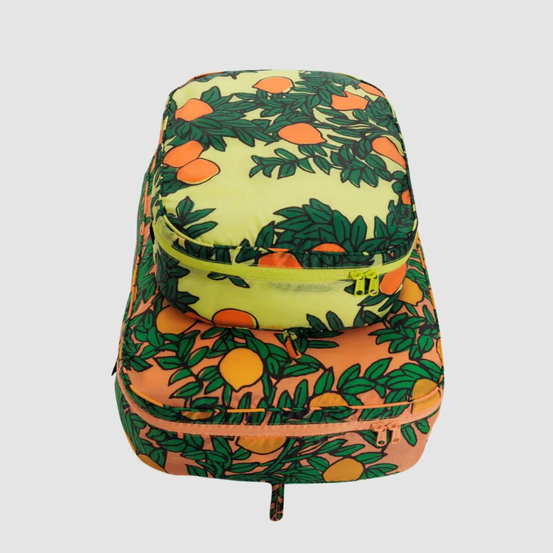 Large Packing Cube Set (Orange Trees)