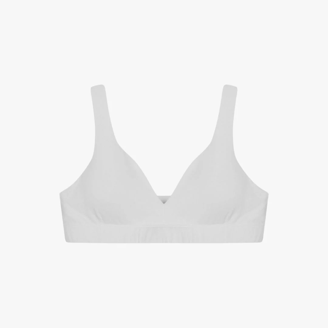 Padded Soft Bra (White) - Image 2