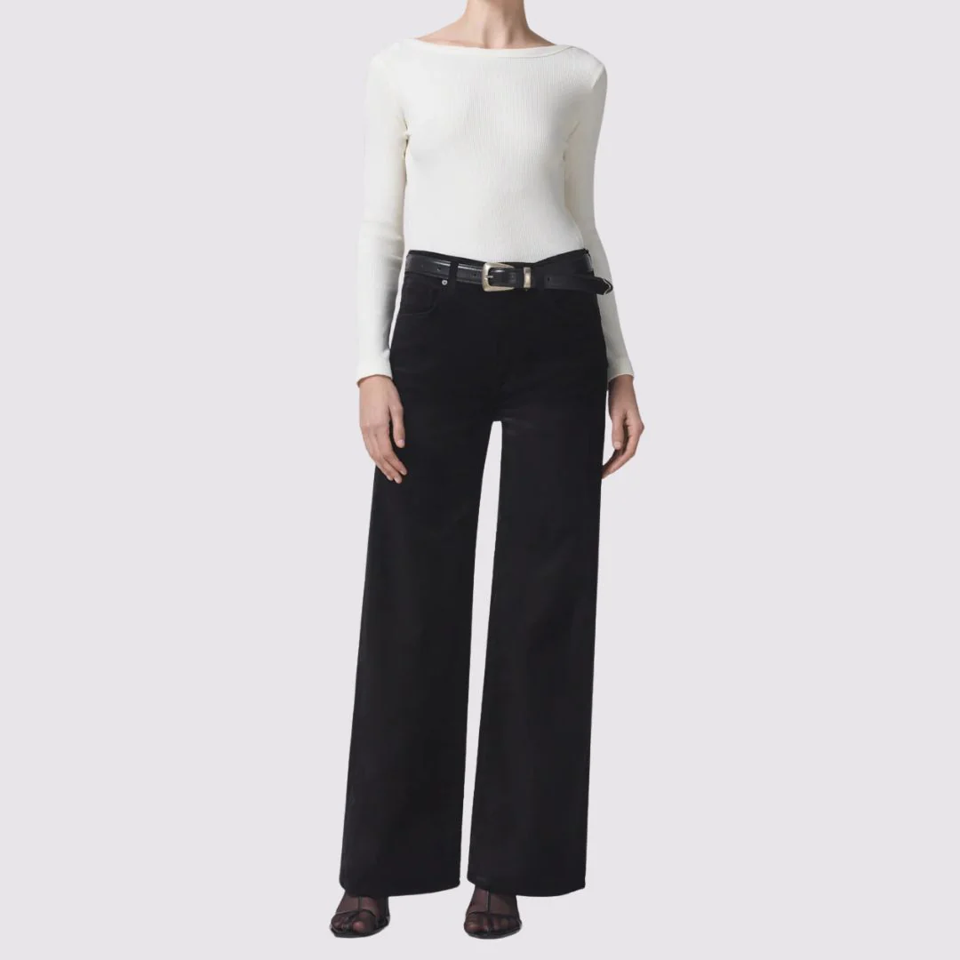 Paloma Baggy Velvet (Black)