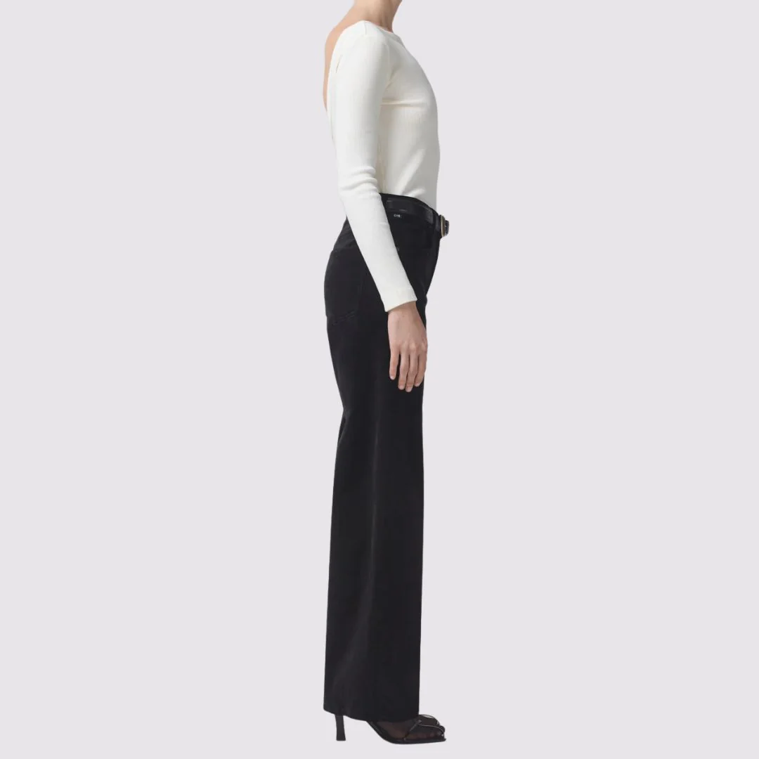 Paloma Baggy Velvet (Black) - Image 2