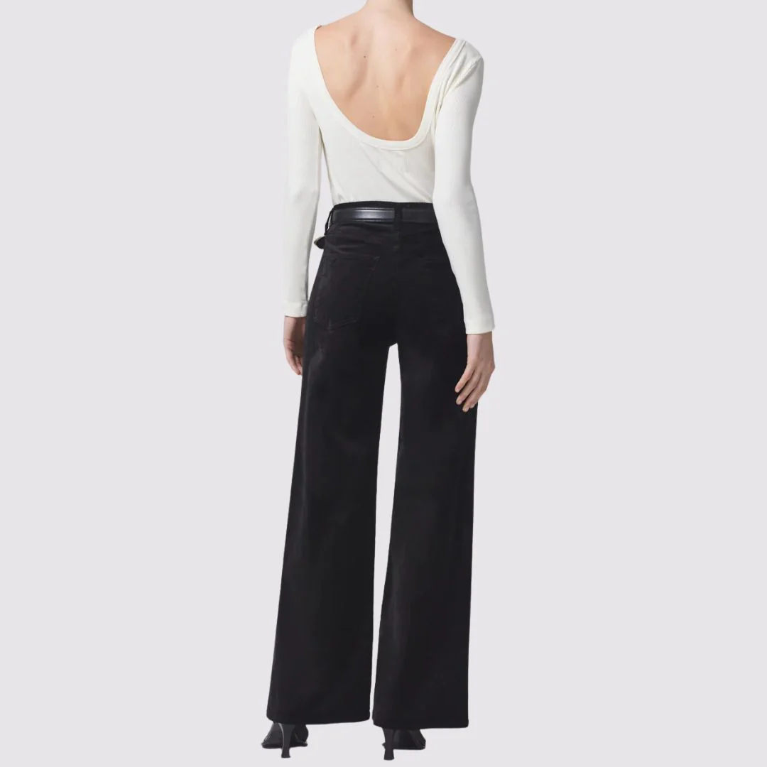 Paloma Baggy Velvet (Black) - Image 3