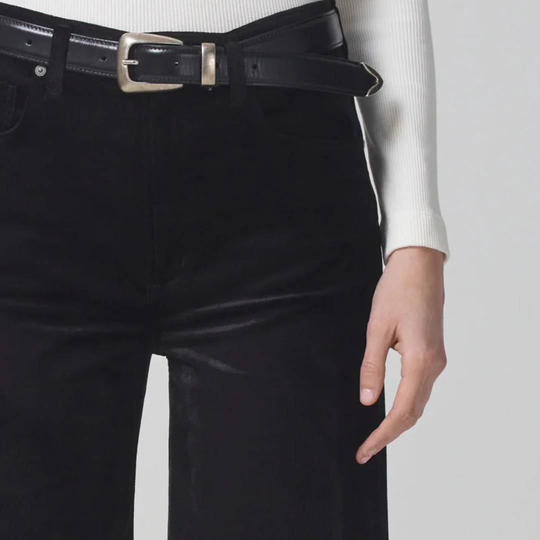 Paloma Baggy Velvet (Black) - Image 4