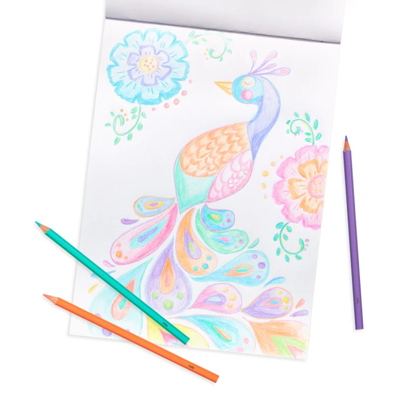 Pastel Hues Coloured Pencils - Set of 12 - Image 3