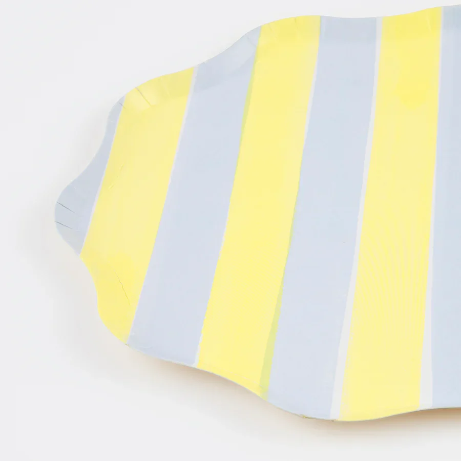 Pastel Stripe Side Plates (Set of 8) - Image 3
