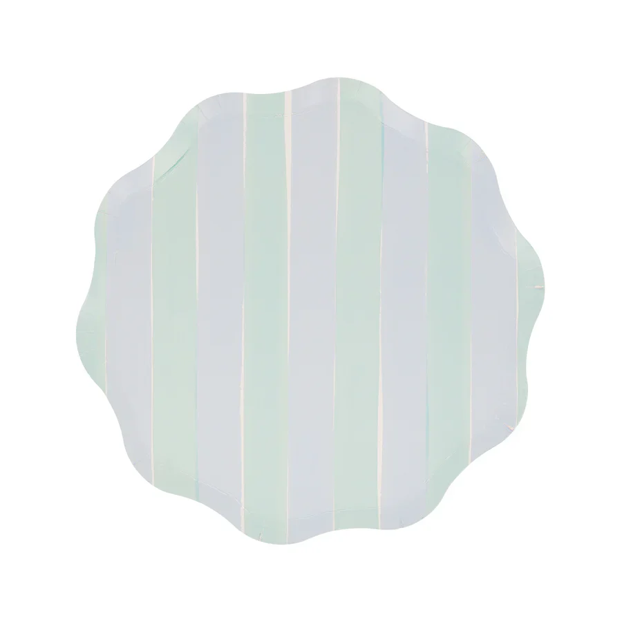 Pastel Stripe Side Plates (Set of 8) - Image 4