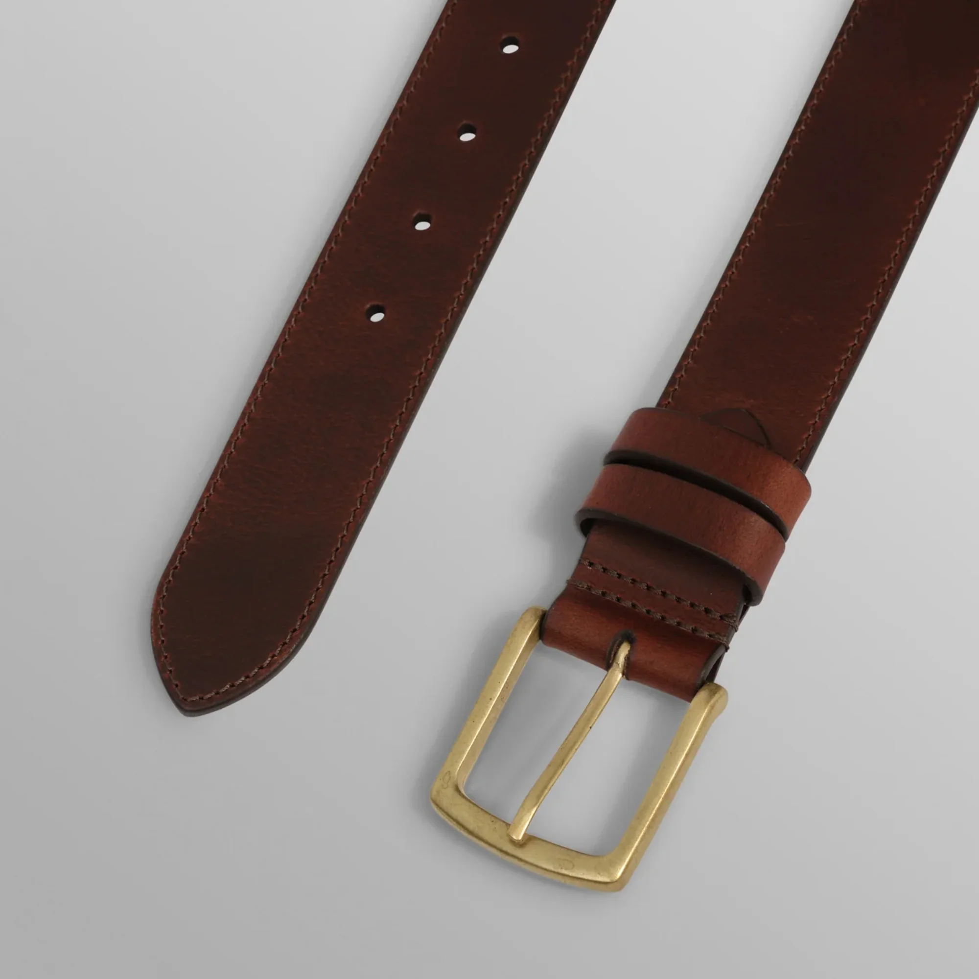 Paton Leather Belt (Brown) - Image 5