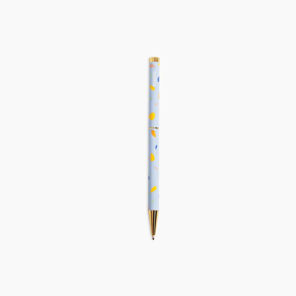Pattern Twist Pen (Sky Chips)